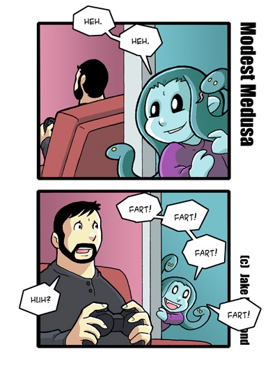 A short comic about farts