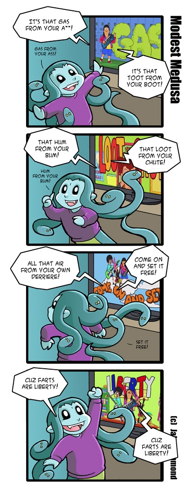 More comics about farts