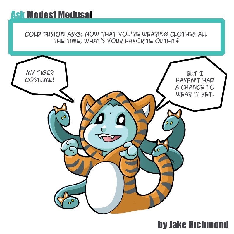 Ask Medusa about outfits!