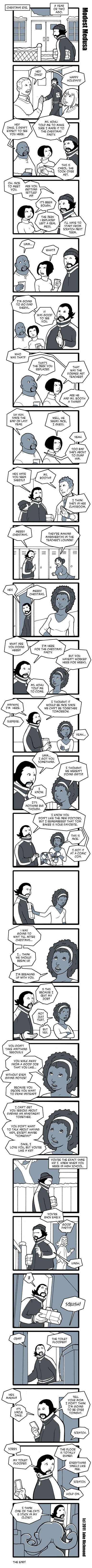 24 Hour comic: Night before Christmas