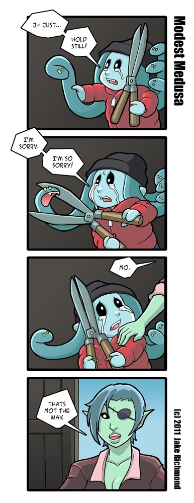 Just hold still!