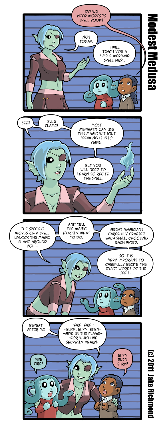 The secrets of spell casting