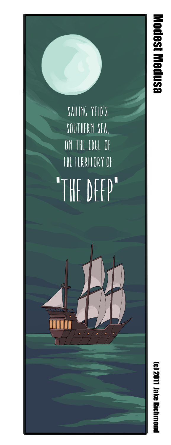 Sailing on the edge of The Deep