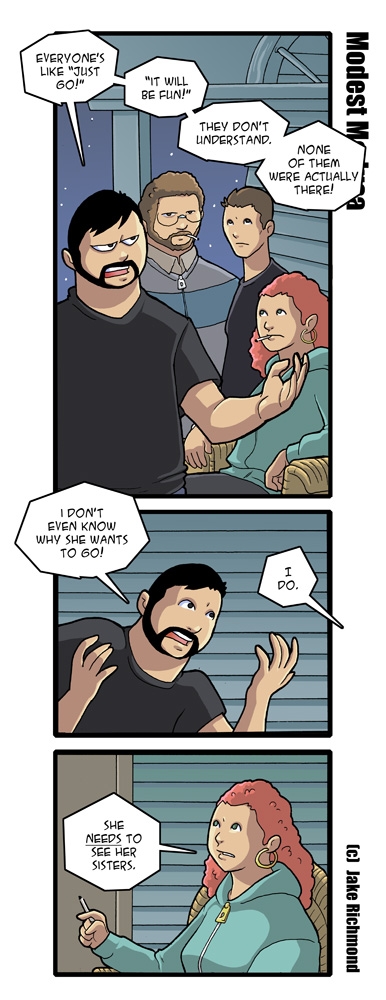 There and back again, part 8
