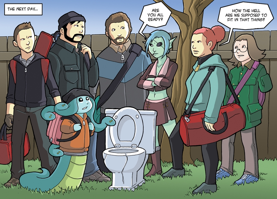 There and back again, part 13