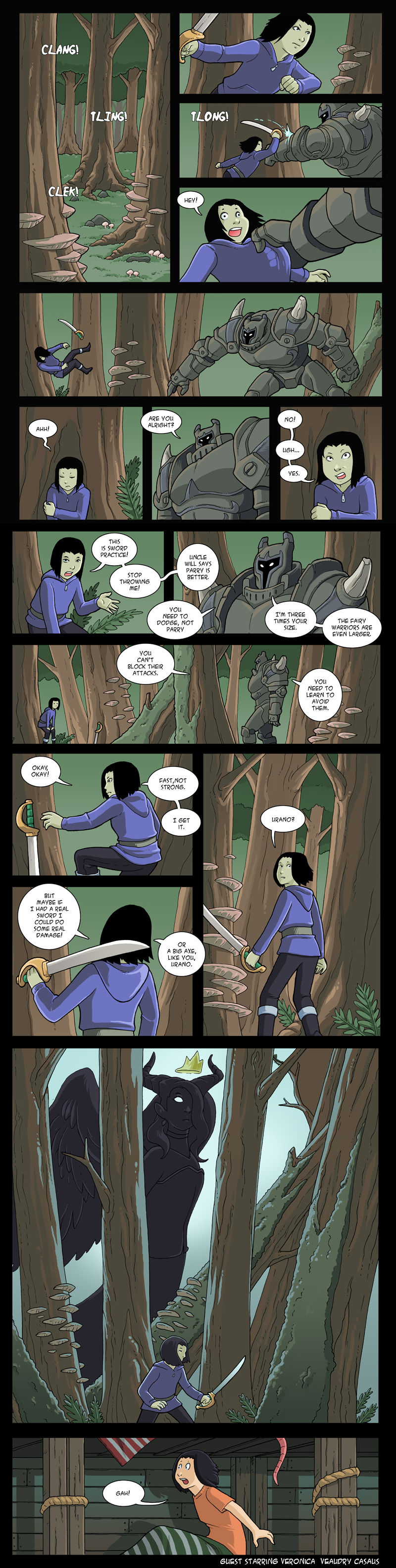 Urano and the shadow