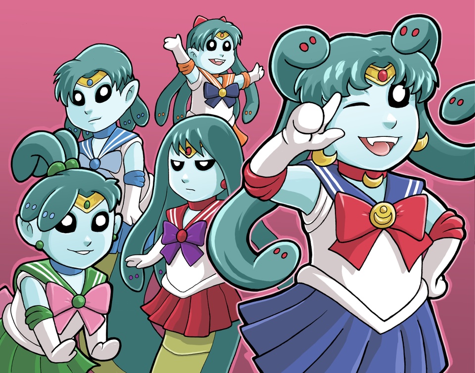 Sailor Scout Medusas!