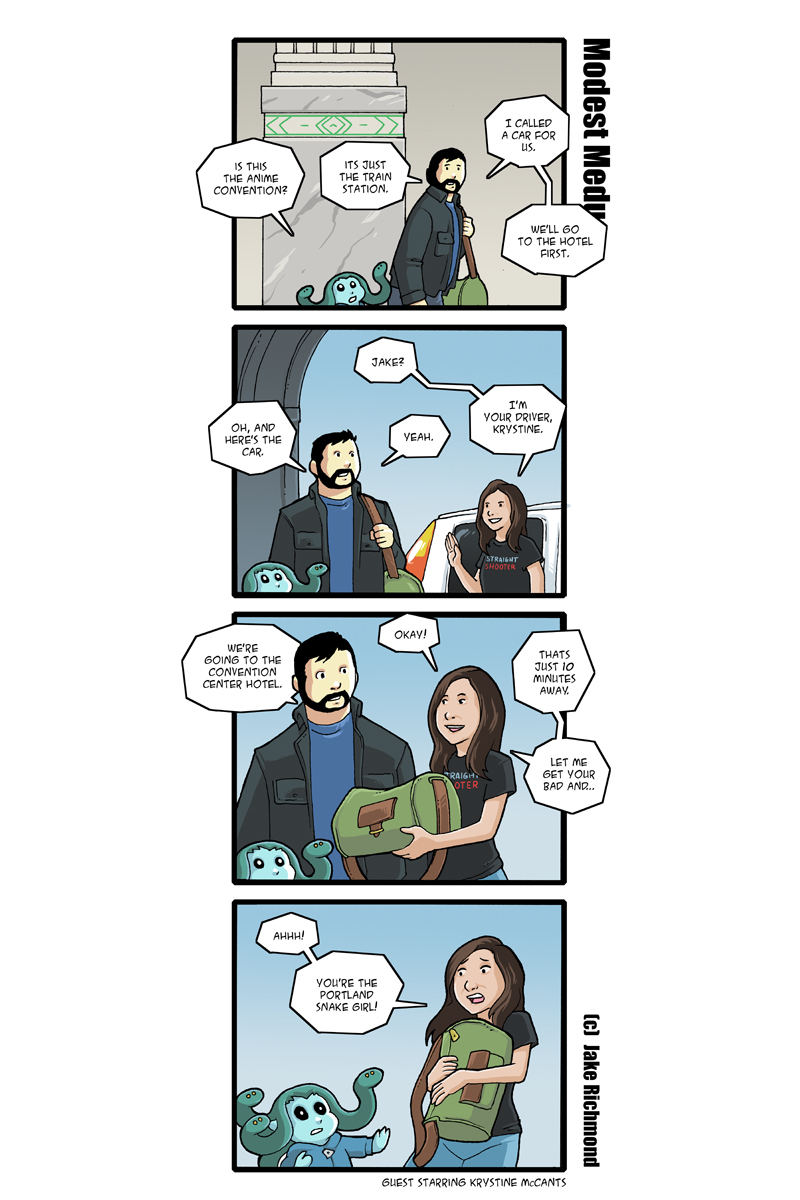 The Portland Snake Girl!