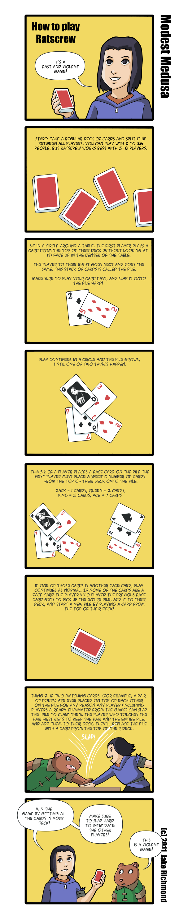 How to play Ratscrew