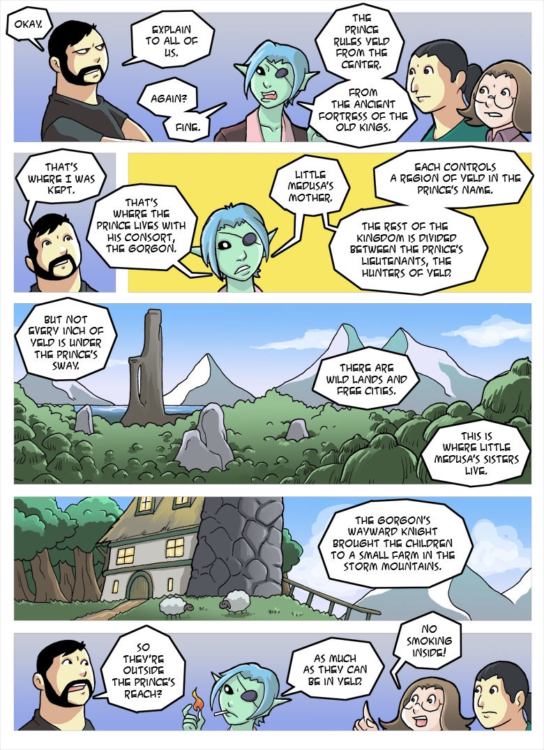 There and back again, part 5
