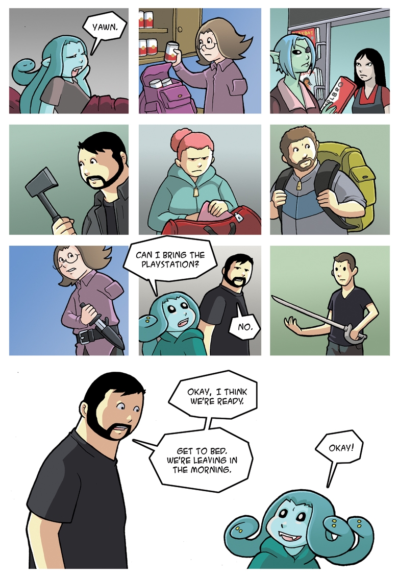 There and back again, part 12