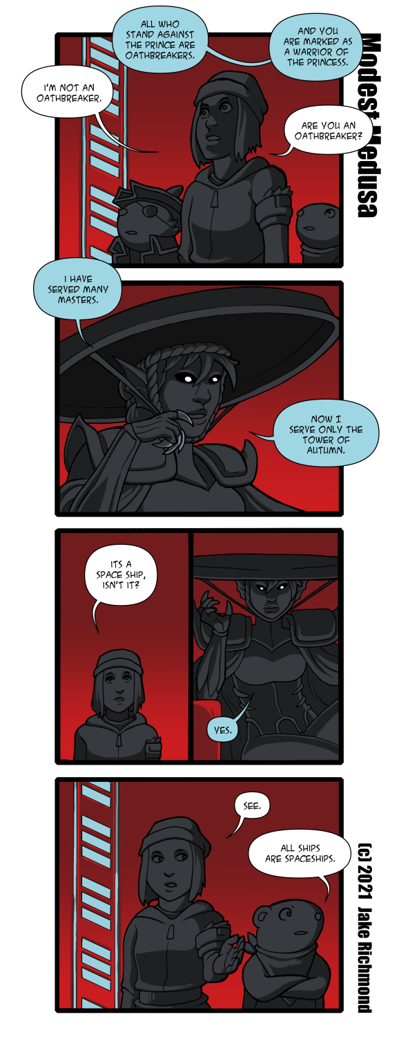 All ships are spaceships, the sequel