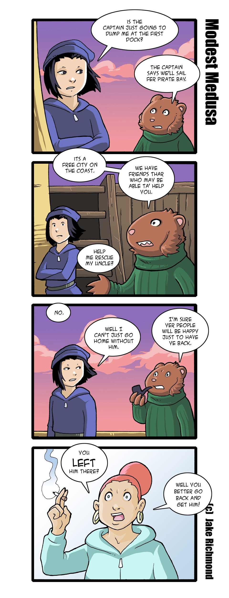 And don't come back without him!