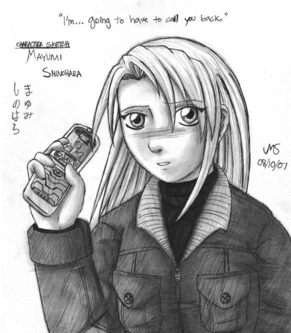 Character Sketch: Mayumi Shinohara