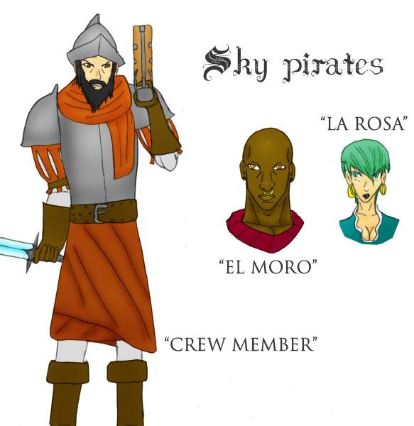 Unnamed Comic: Sky Pirates