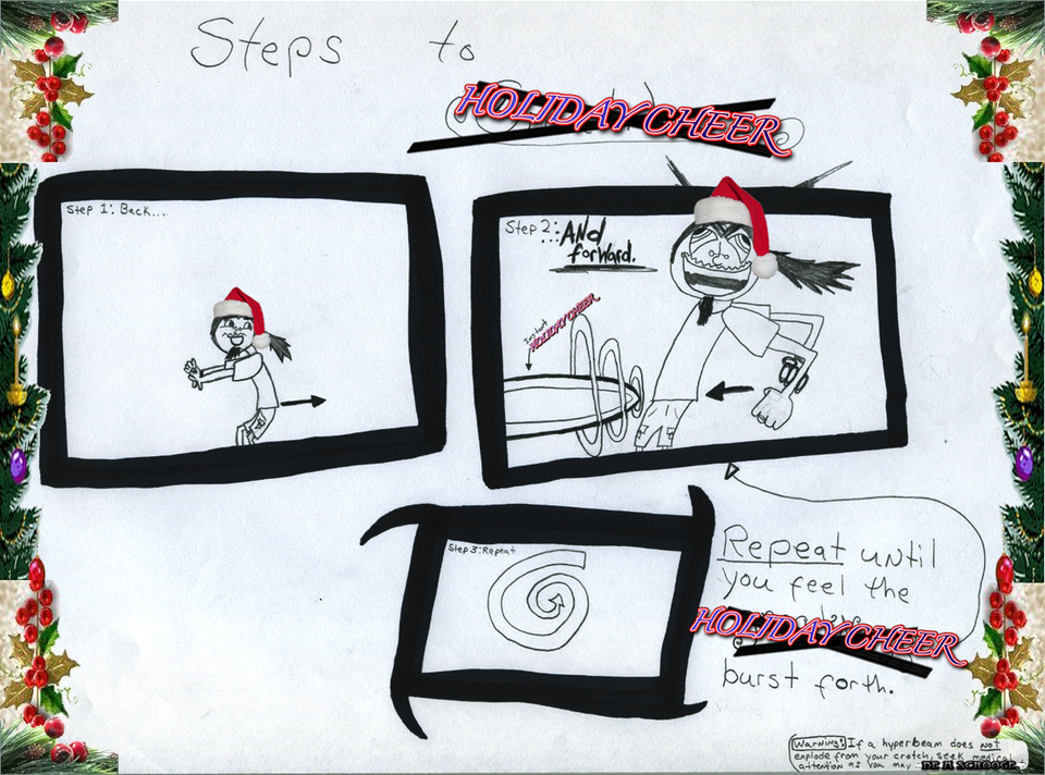 Filler~~~ Steps To -HOLIDAY CHEER-