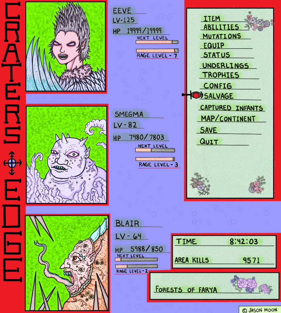 CRATERS EDGE - Playing the Villains