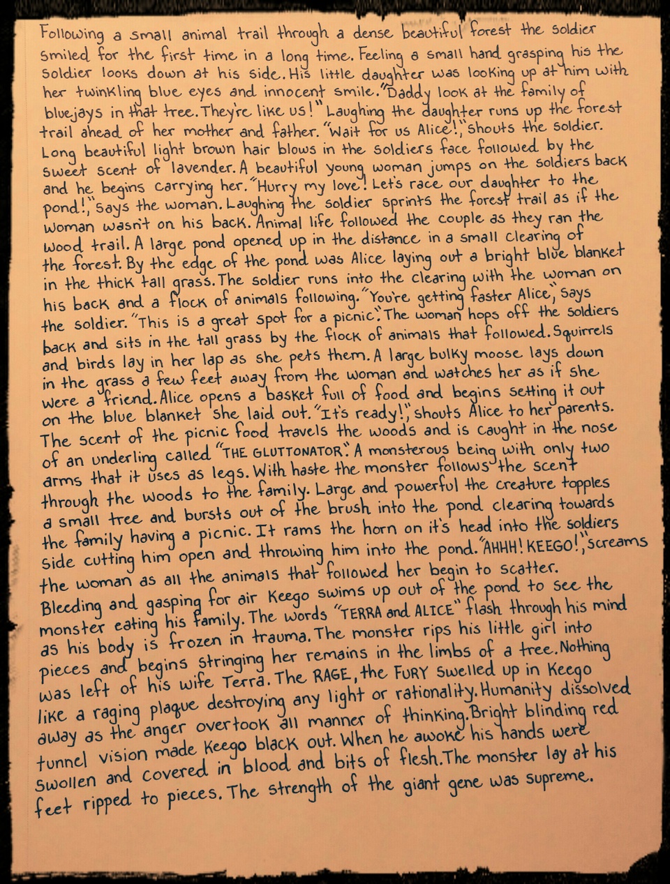 Craters Edge - A Page Lost in Time
