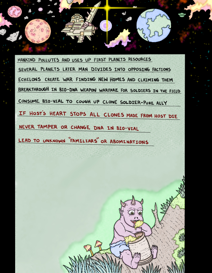 CRATERS EDGE: FAMILIARS