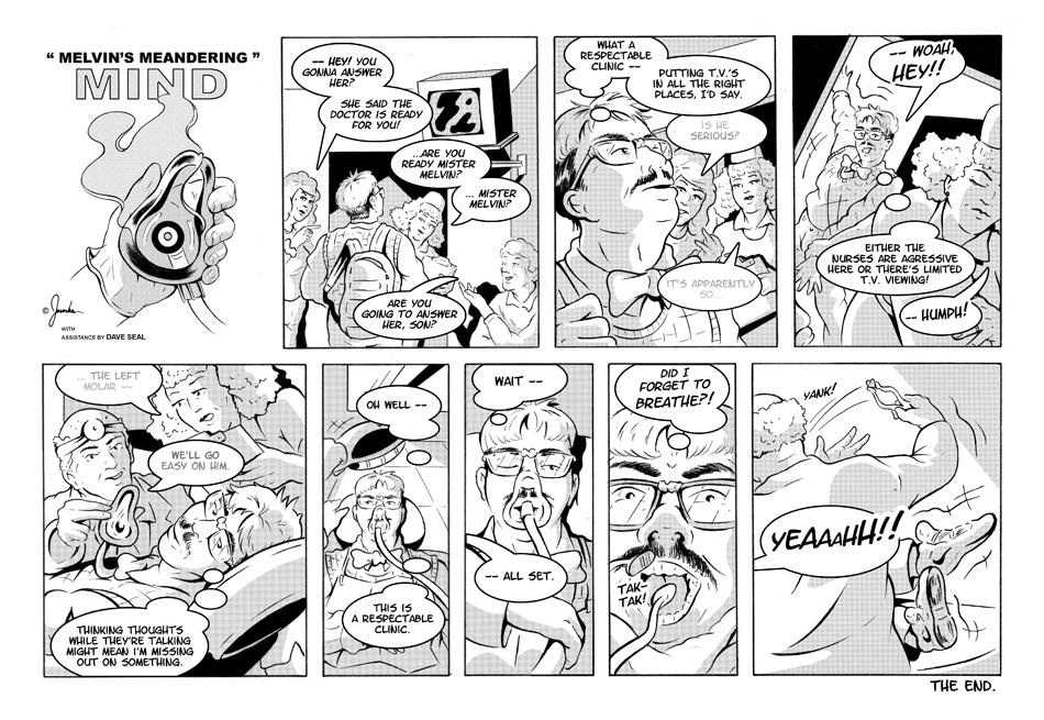 Strip #8: Melvin's Meandering Mind