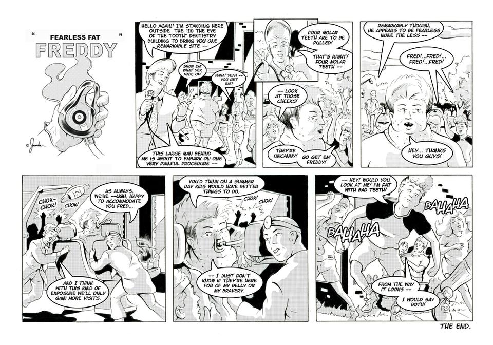 Strip #10: Fearless Fat Freddy