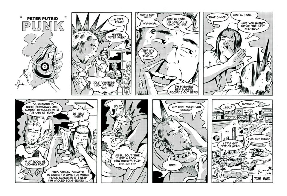 Strip #16: Peter Putrid Punk