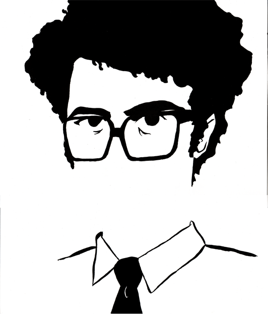 Art:  Moss from "The IT Crowd"