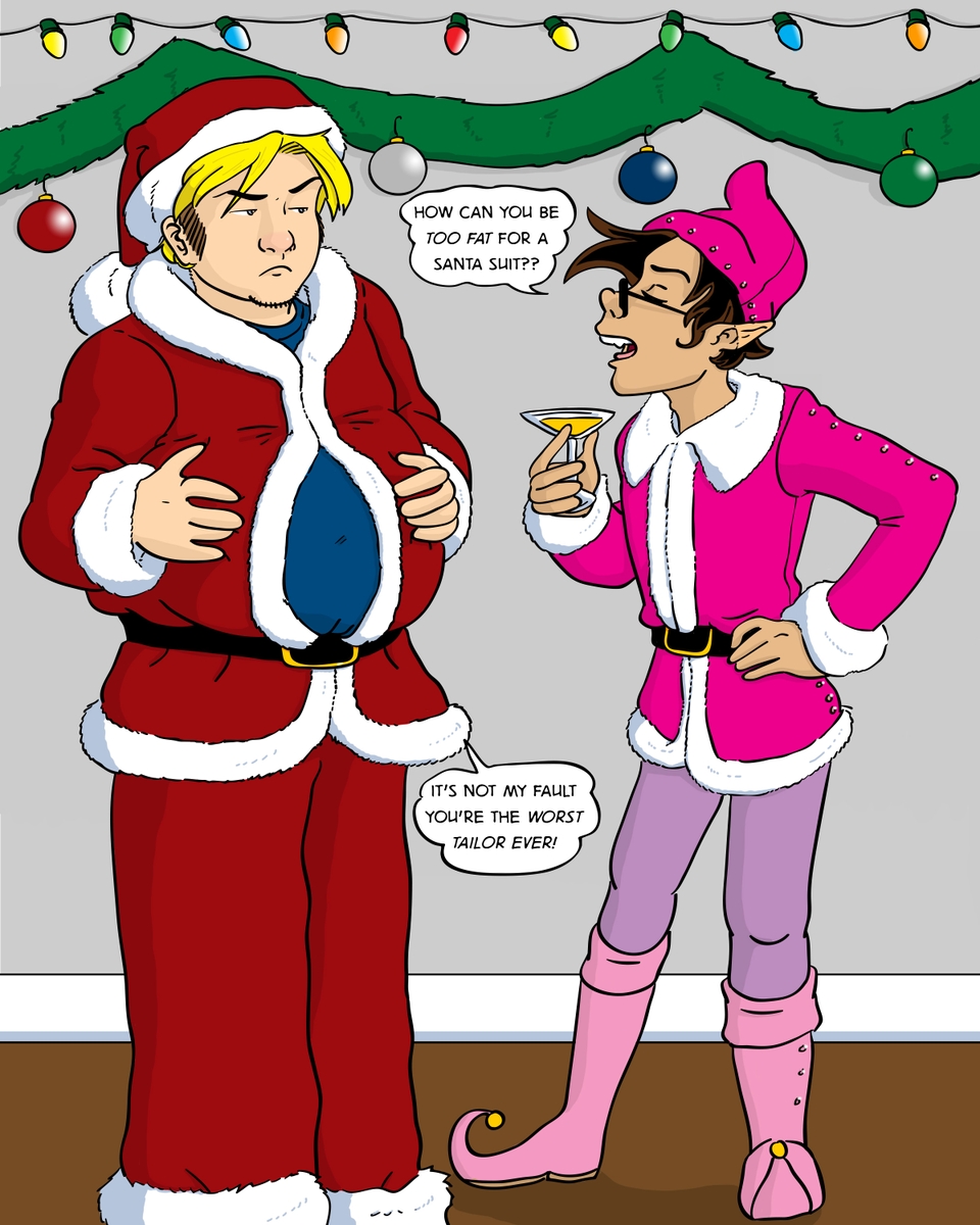 Jeremy's Santa Suit