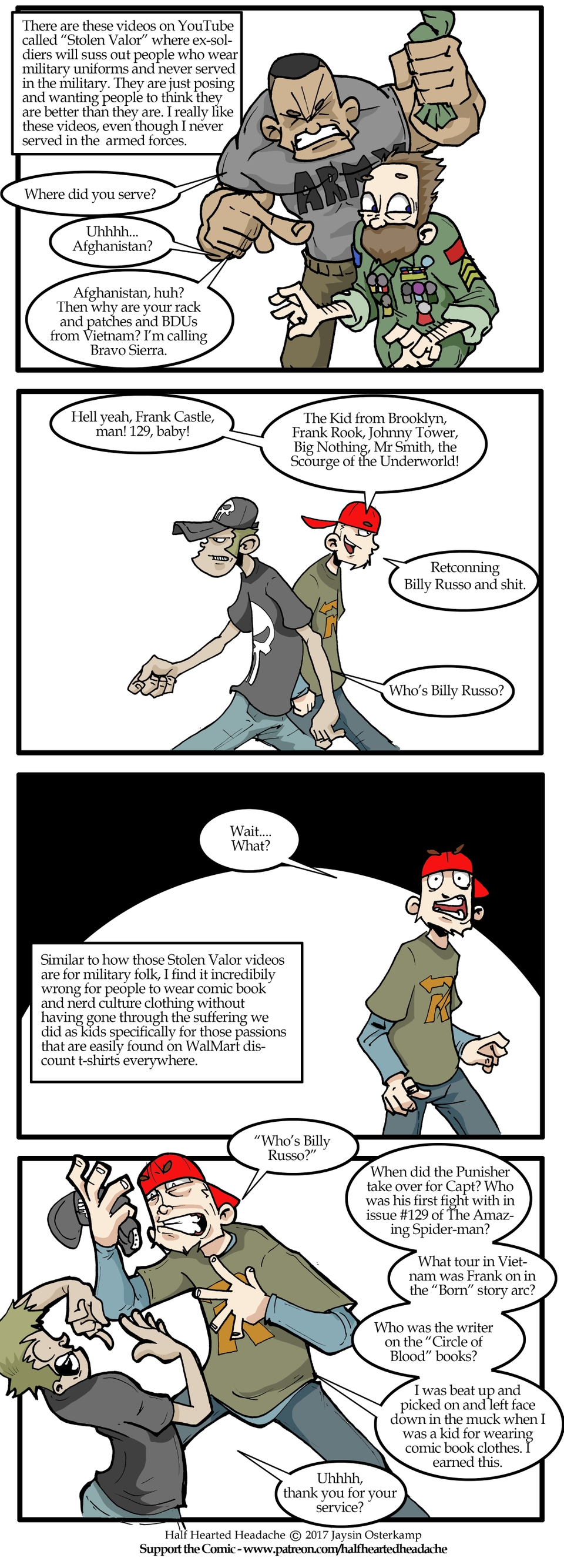 November 27, 2017 - Stolen Valor