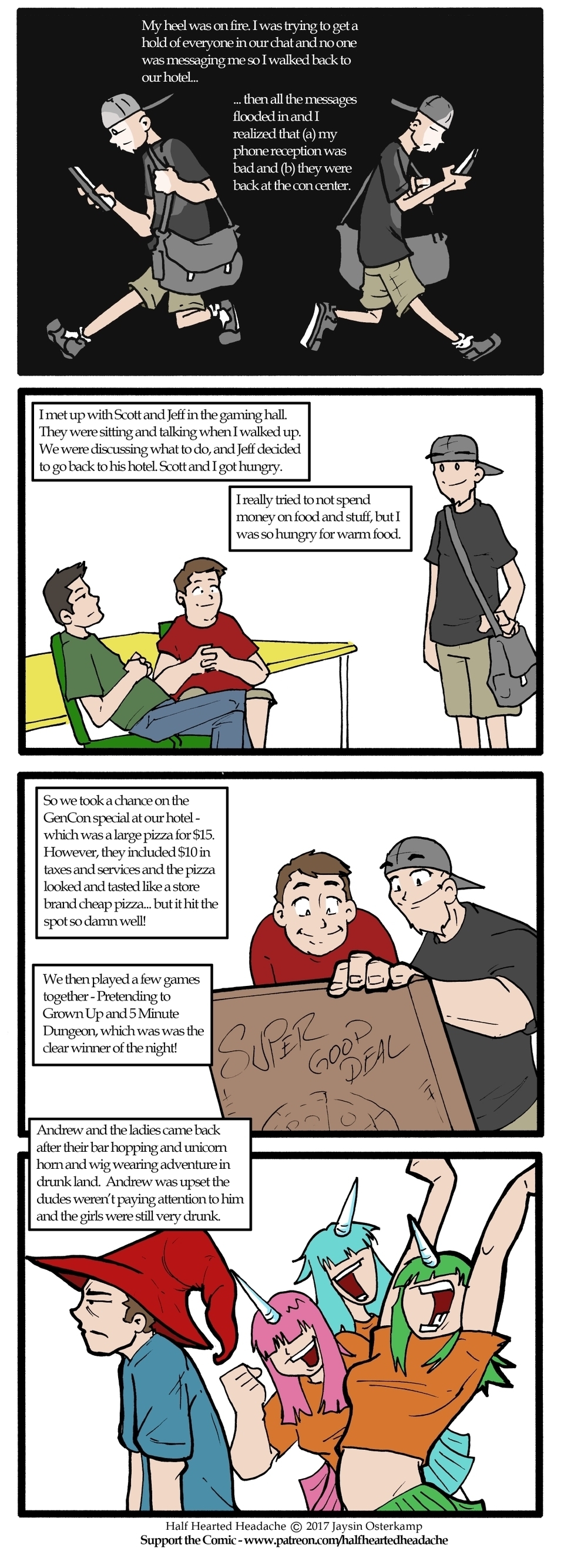 September 8, 2017 - GenCon Day 3 part 1