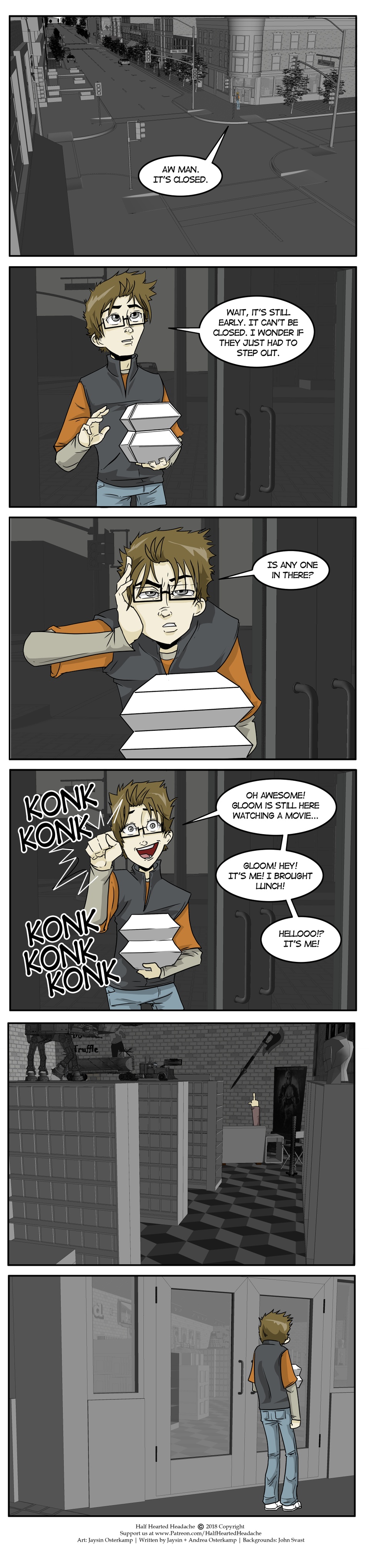 450 - Close for Lunch