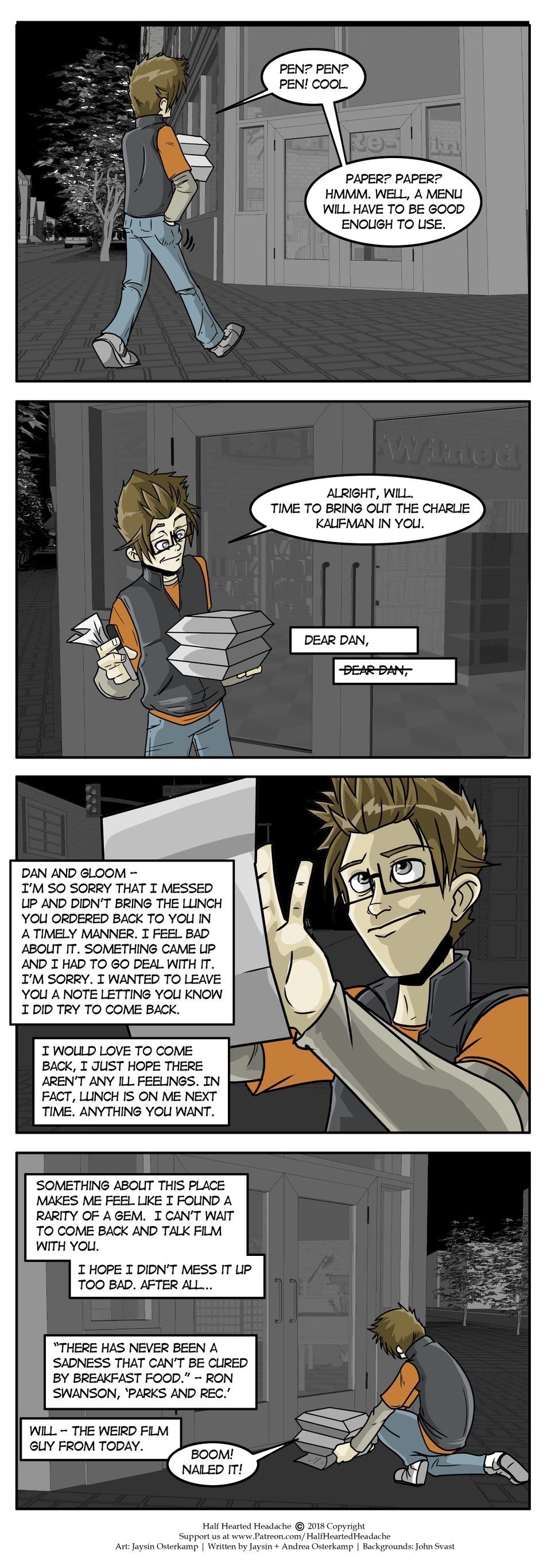 480 - Leaving a Letter