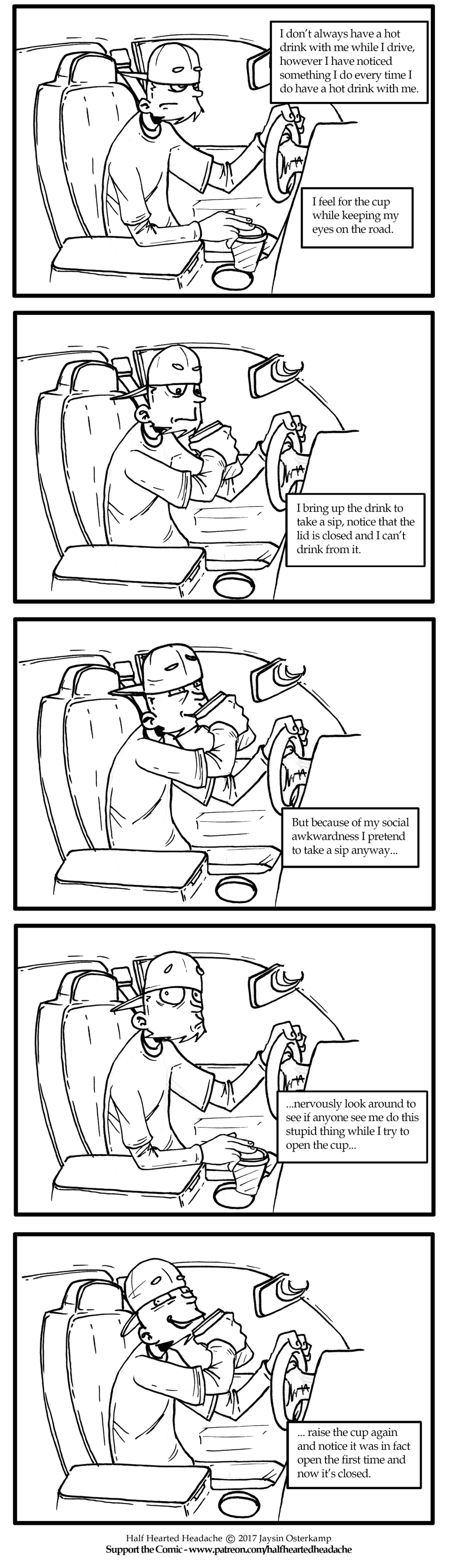 December 12, 2017 - Taking Pretend Sips