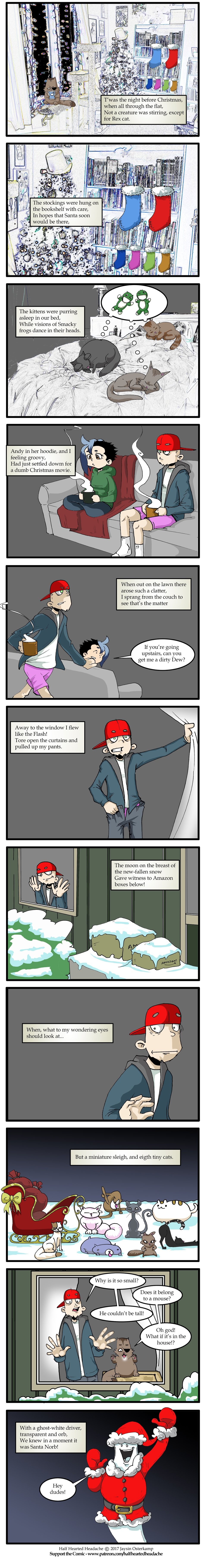 December 23, 2017 - Twas the Night Before Christmas part 1