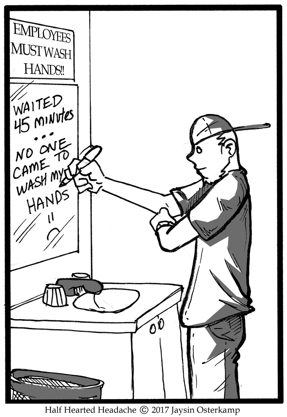 August 12, 2017 - Employees Must Wash Hands