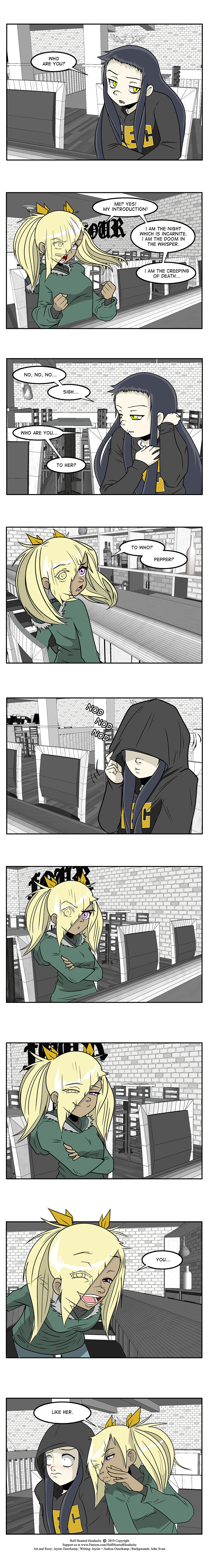 705 - Who are you to her?