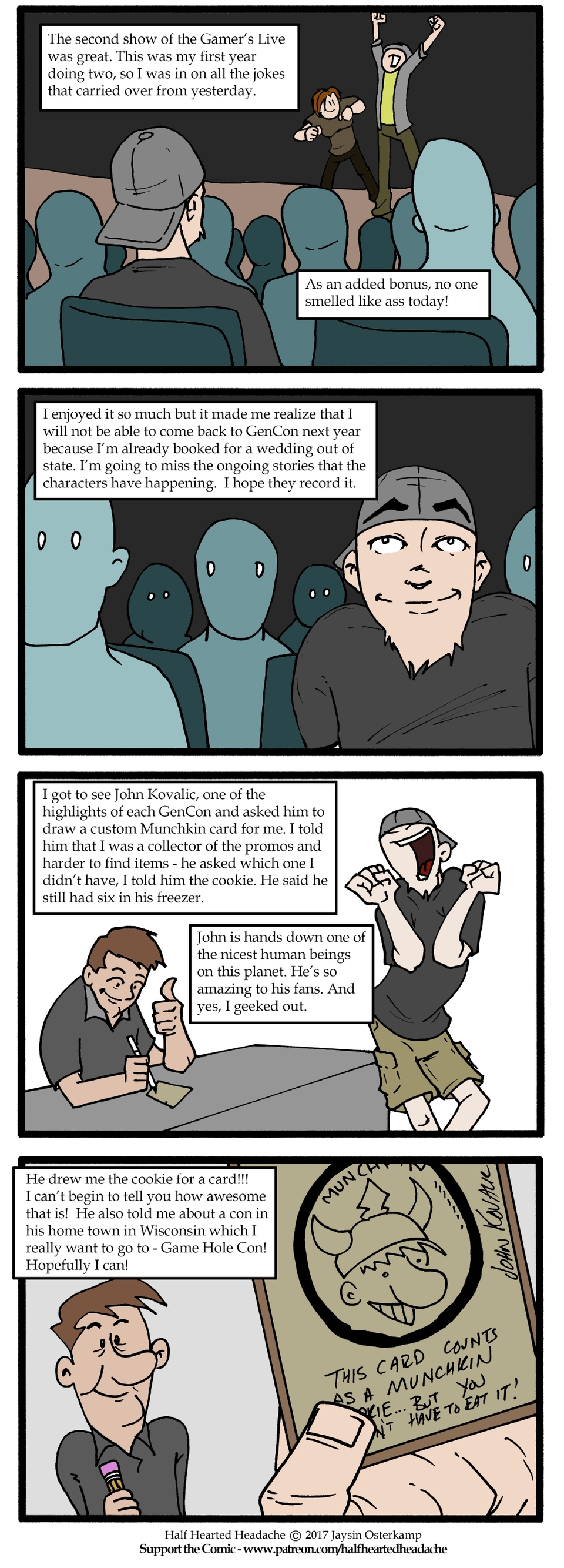 September 15, 2017 - GenCon Day 4 part 2