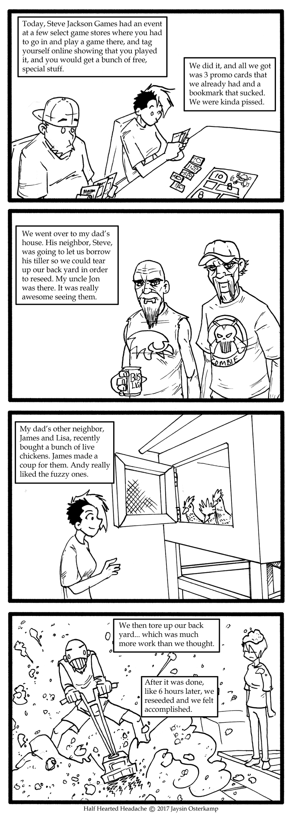 July 5, 2017 - Redoing Our Backyard