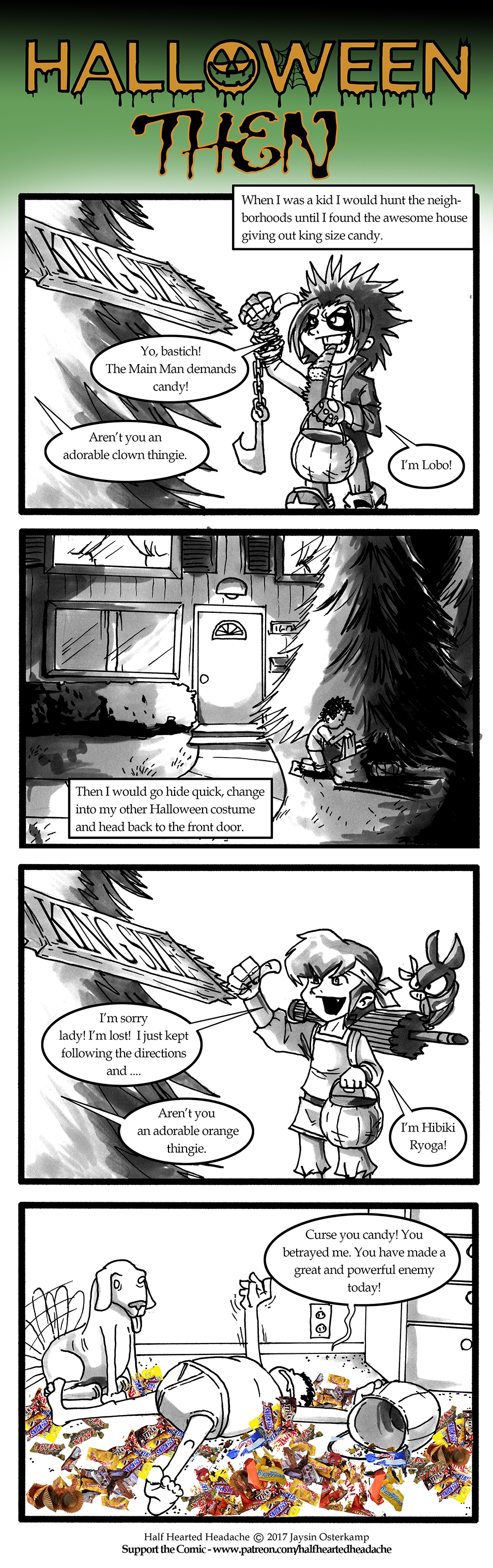 October 30, 2017 - Halloween Then