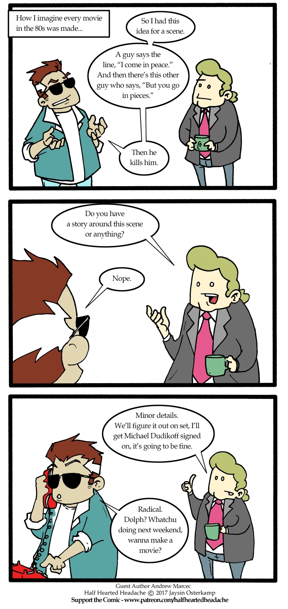 November 8, 2017 - Making 80s Movies