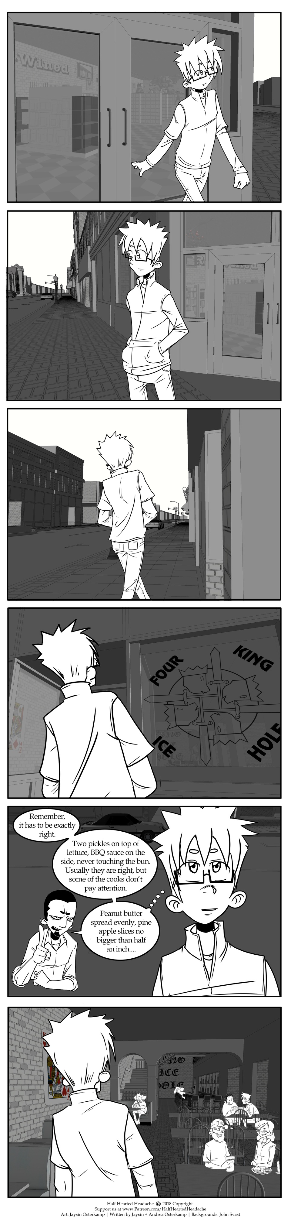 422 - Picking up lunch