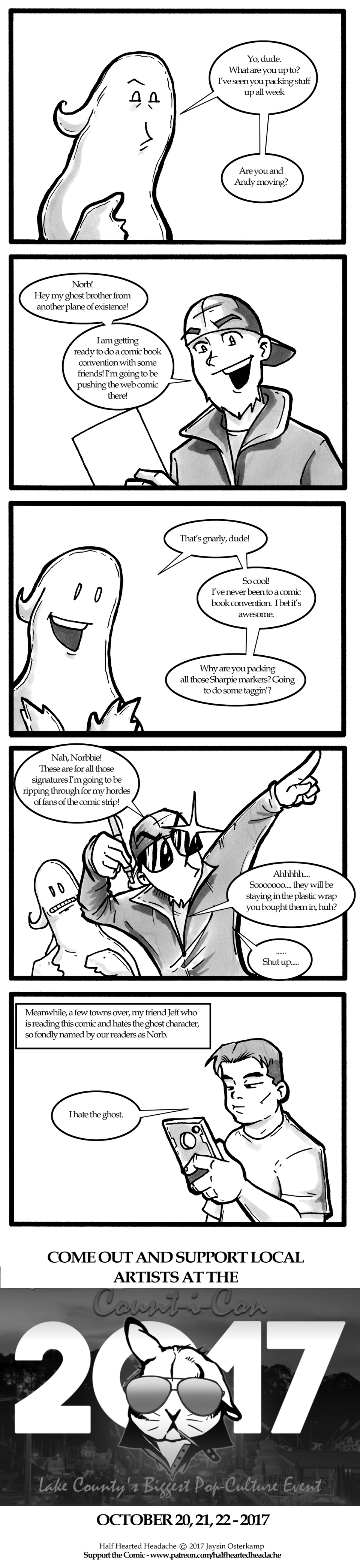 October 18, 2017 - Getting Ready for a Con