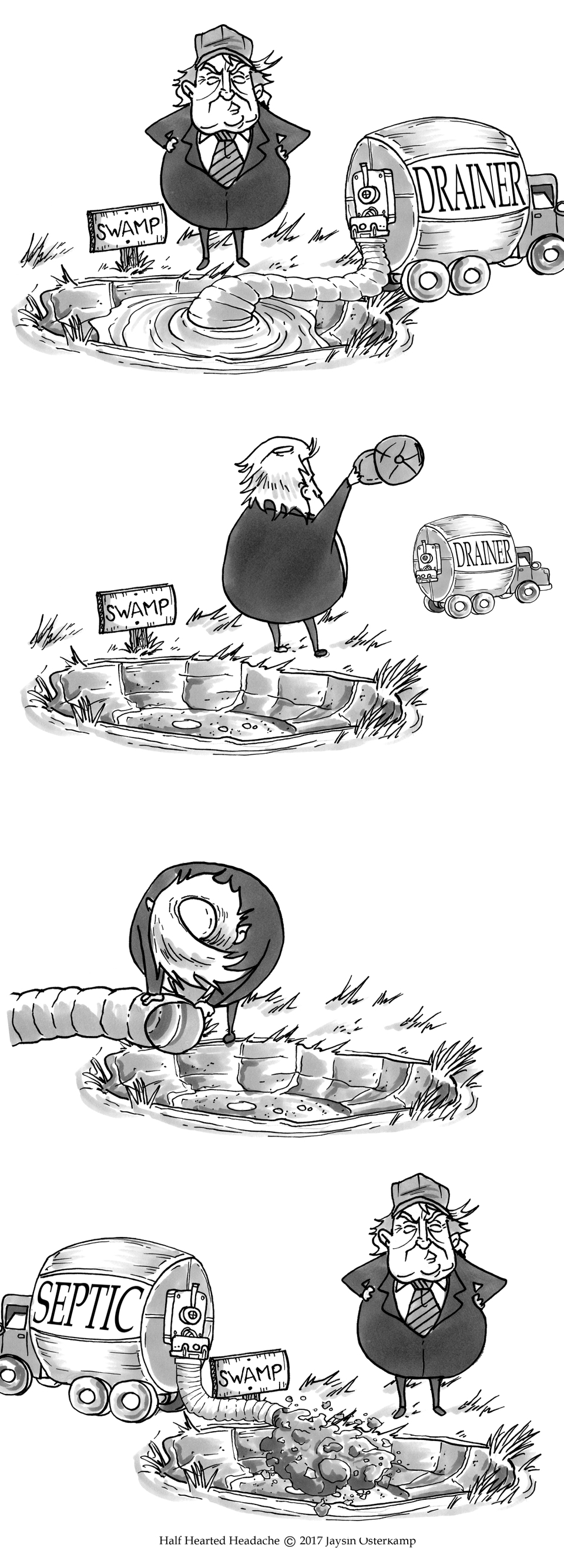 July 4, 2017 - Draining the Swamp