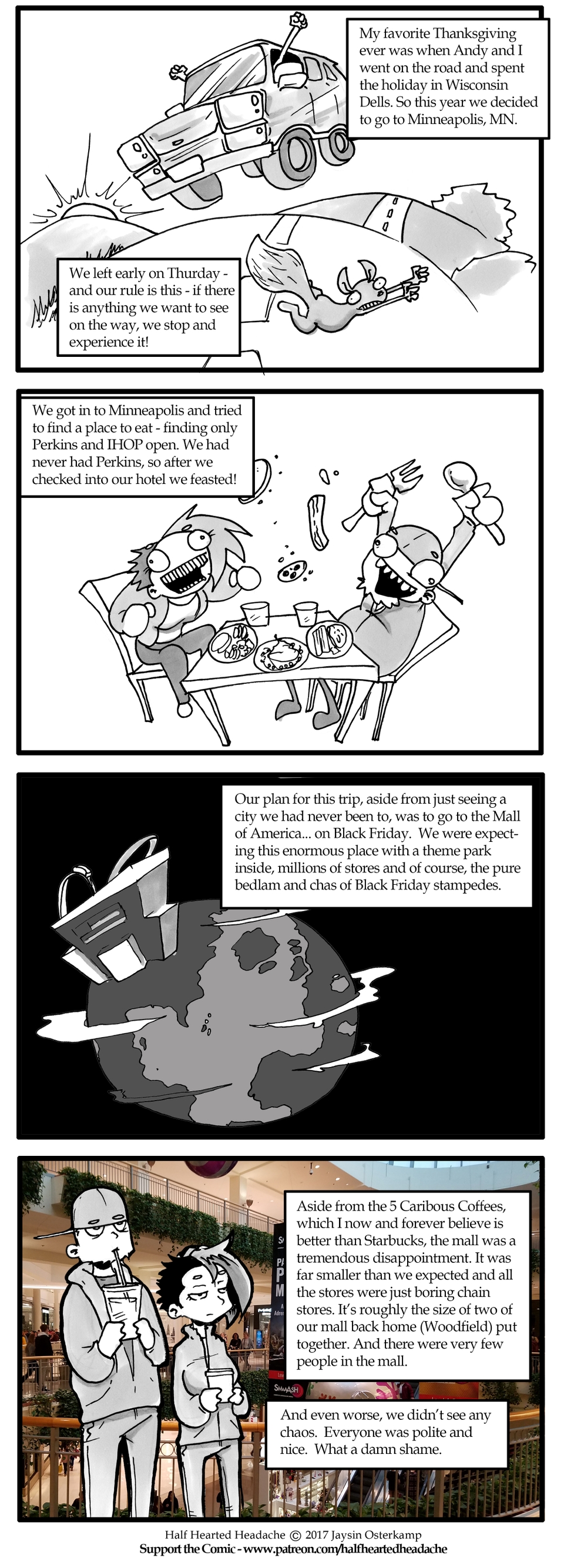 November 30, 2017 - Minneapolis Thanksgiving