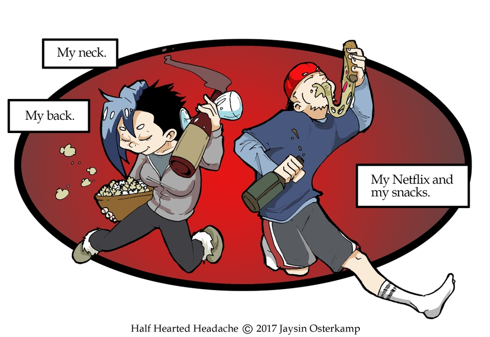 December 9, 2017 - My Neck, My Back