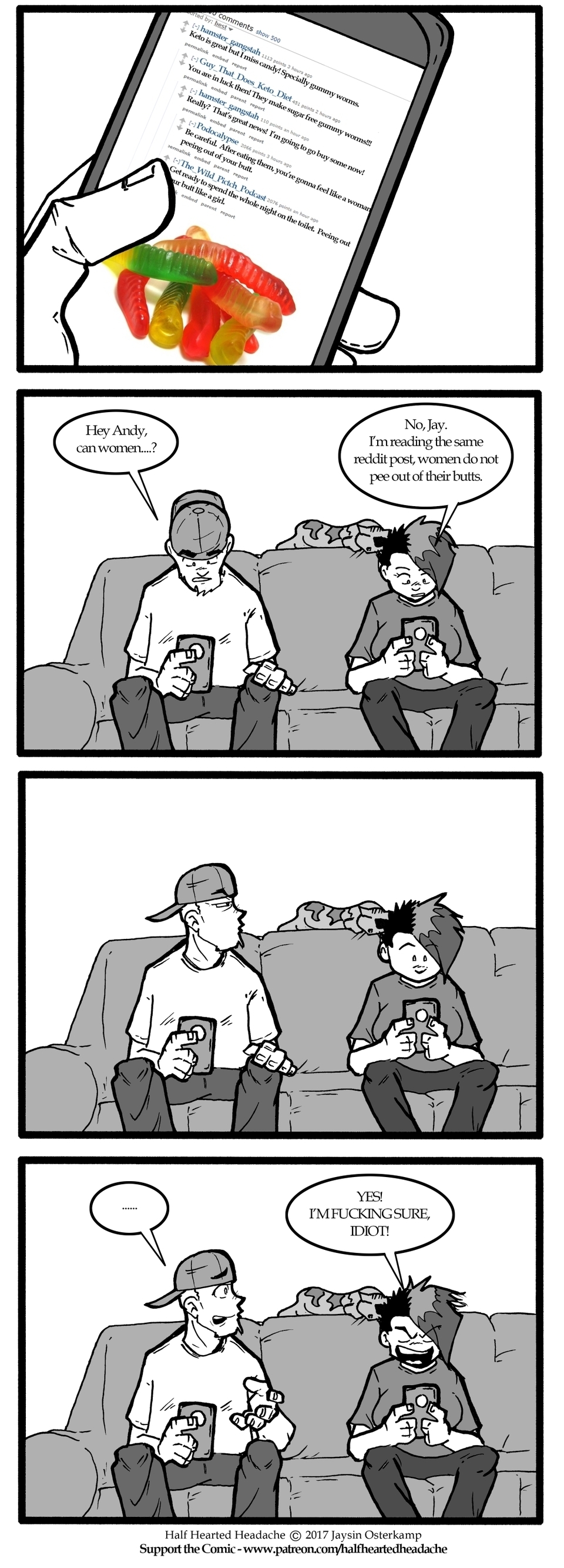 September 27, 2017 - Sugar Free Gummy Worms