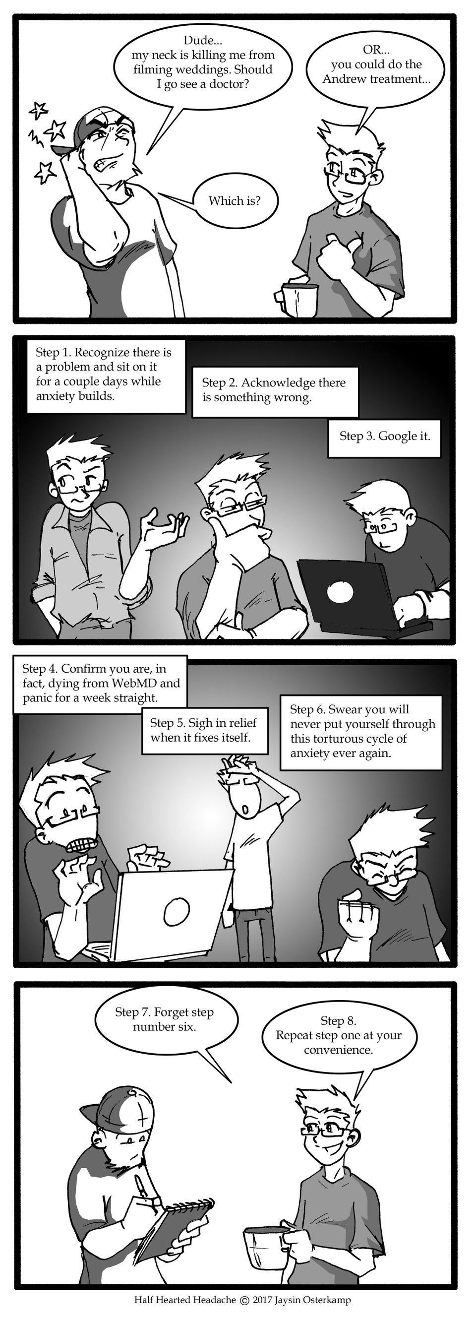 July 31, 2017 - Medical Advice from Andrew