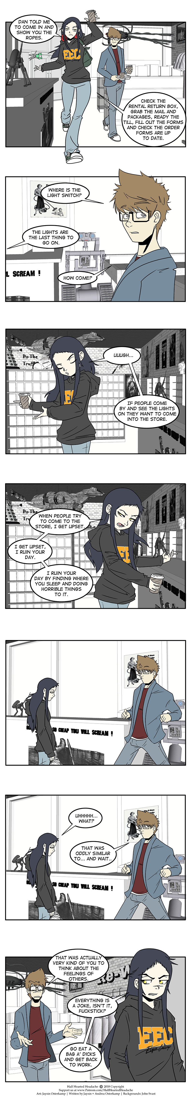 595 - Where is the light switch