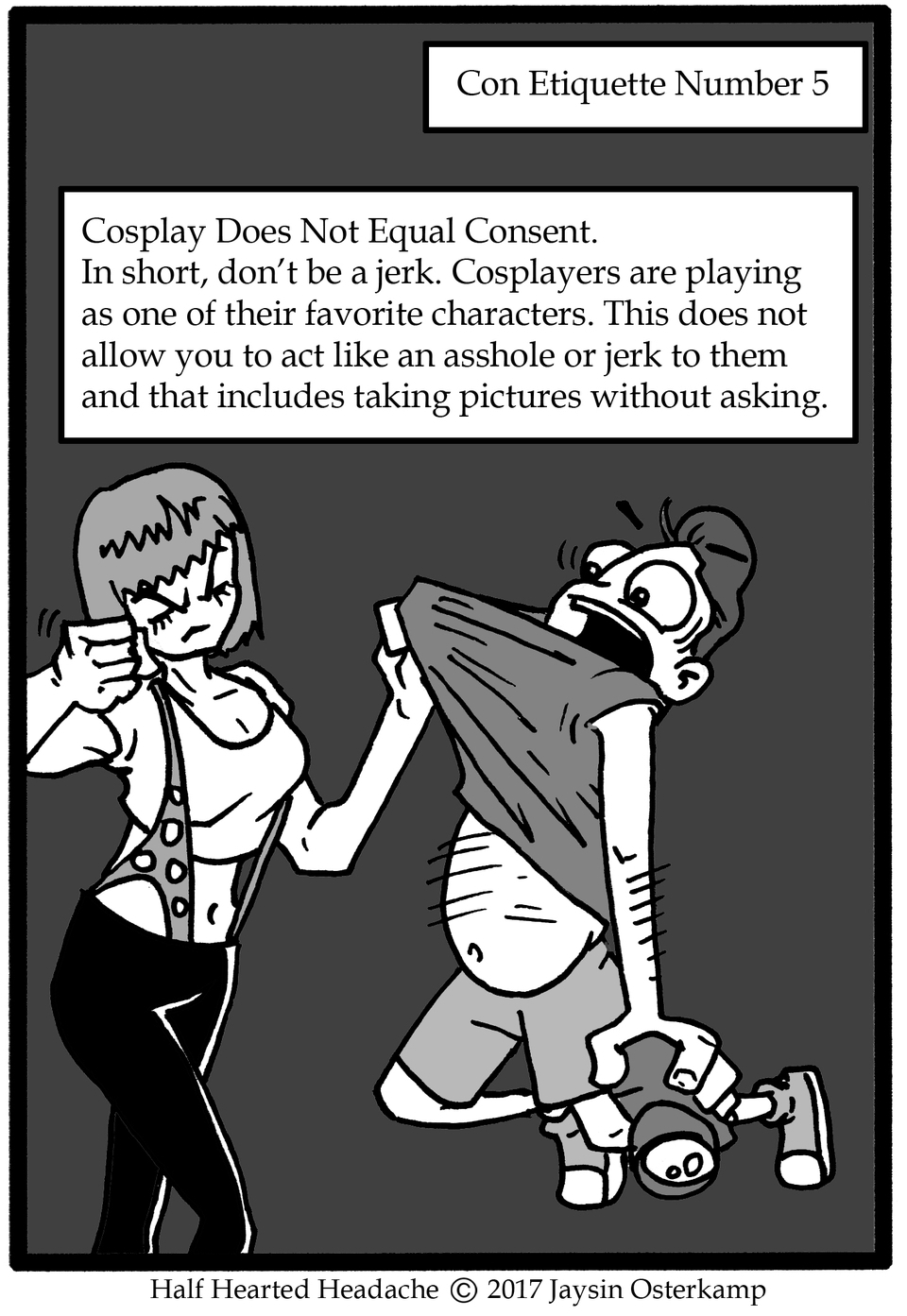 September 9, 2017 - Con Etiquette 5