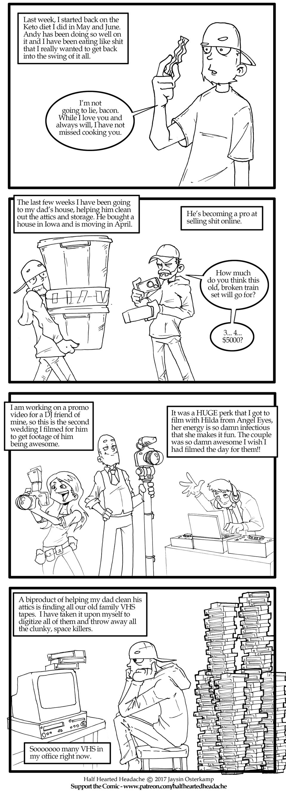 December 19, 2017 - Attics, VHS, and Weddings, Oh My!